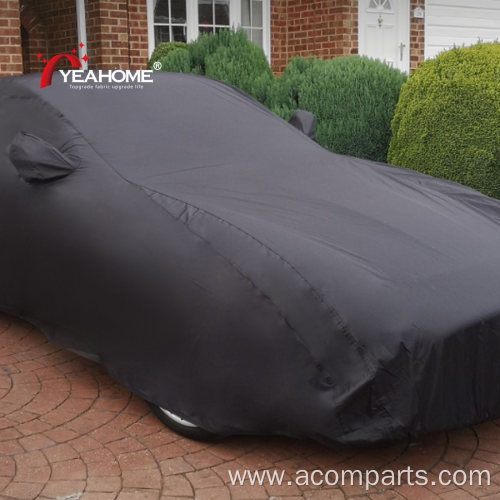 Black Outdoor Car Cover Water-Proof UV-Proof Cover